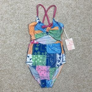 Tommy Bahama One-Piece Handkerchief Swimsuit
